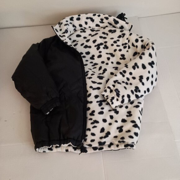 Sullivan Superior Reversible Jacket Black & Polka Dot Girls XL Item 91526 EUC - Picture 6 of 16